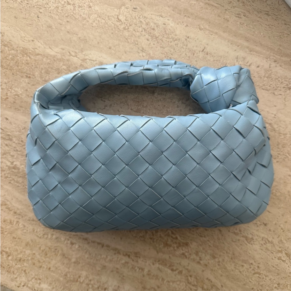 Bottega Veneta Intrecciato Jodie in Light Blue